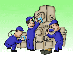 Fuuny Qc Team Illustration Free Download Japanese Gemba Kaizen Web