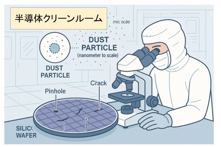 半導体工場の微粒子ゴミの課題と対策——分離・除去の仕組みと現場手順を徹底解説 | 日本のものづくり~品質管理、生産管理、設備保全の解説 匠の知恵